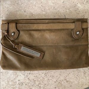 Marc New York olive green clutch